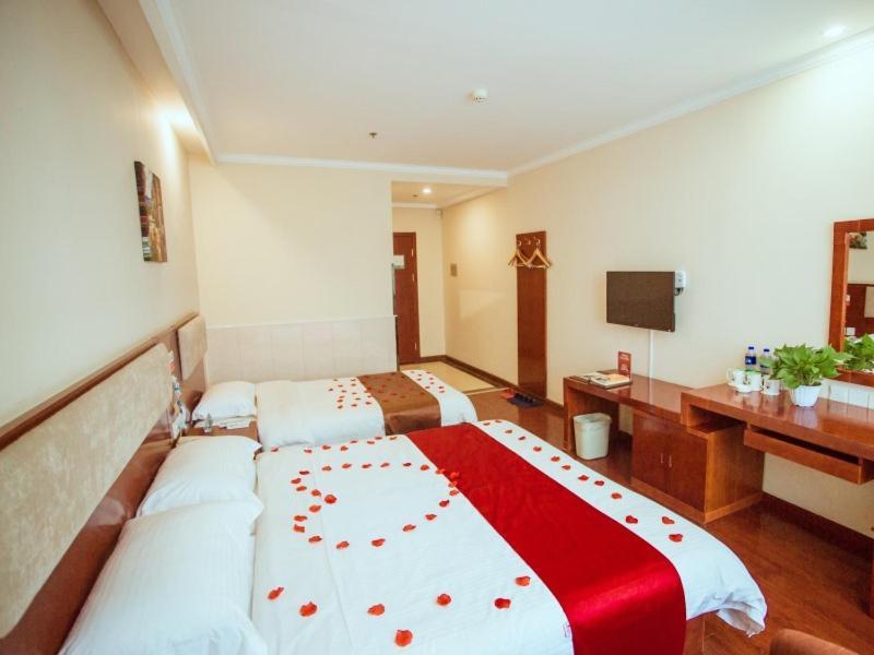 Greentree Inn Hebei Zhangjiakou Zhangbei Caoyuantian Rd Zhangku Avenue Express Hotel Exterior foto