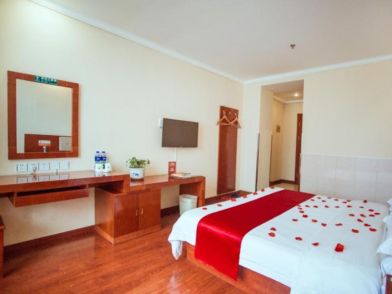 Greentree Inn Hebei Zhangjiakou Zhangbei Caoyuantian Rd Zhangku Avenue Express Hotel Exterior foto