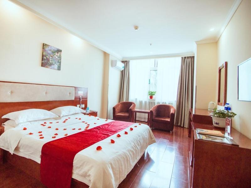 Greentree Inn Hebei Zhangjiakou Zhangbei Caoyuantian Rd Zhangku Avenue Express Hotel Exterior foto