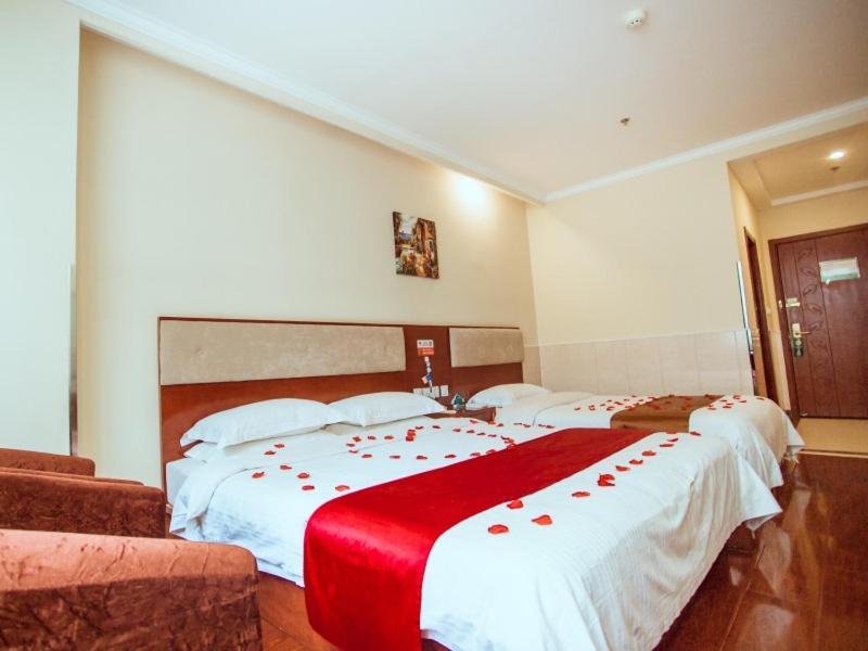 Greentree Inn Hebei Zhangjiakou Zhangbei Caoyuantian Rd Zhangku Avenue Express Hotel Exterior foto